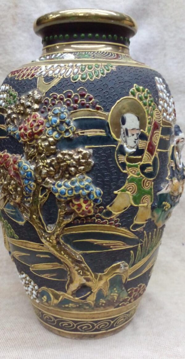 Jarrón porcelana Satsuma - Image 3