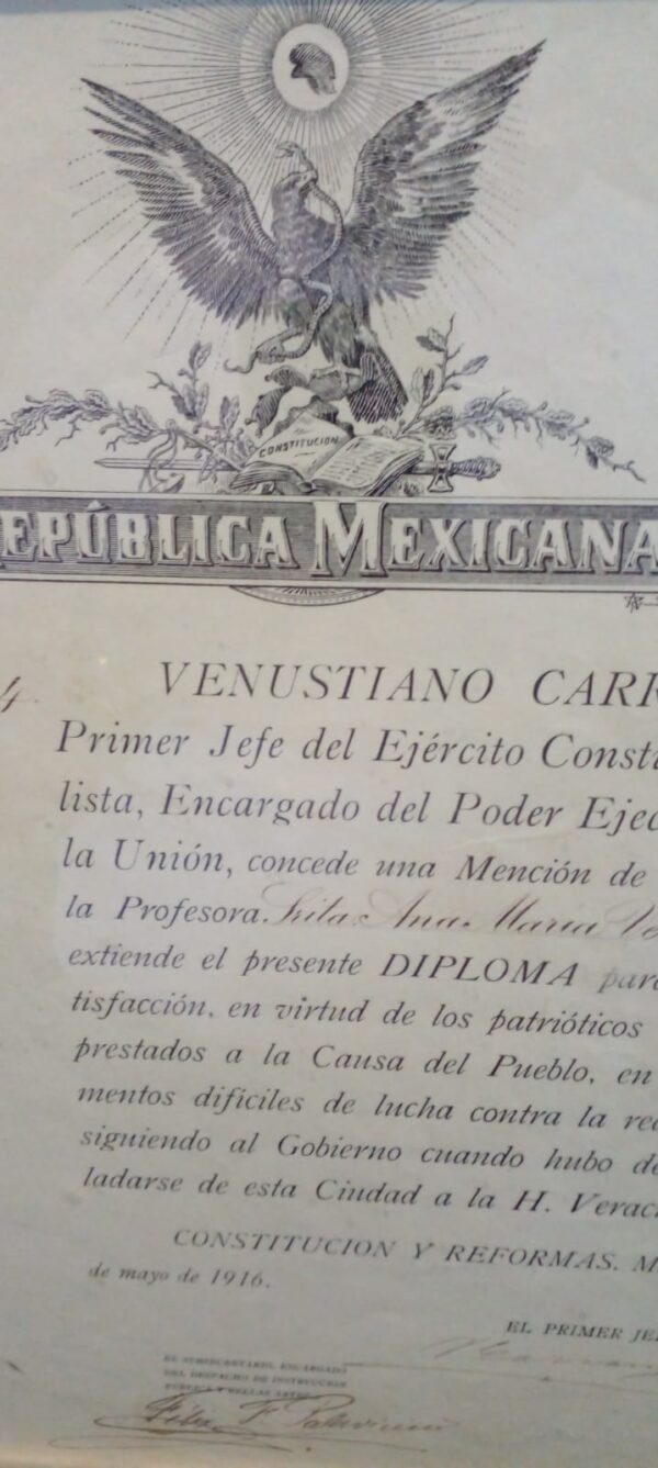 Documento Venustiano Carranza - Image 2